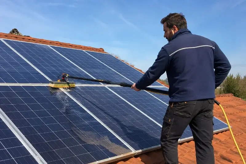 Nettoyage et entretien de panneaux solaires à Saint-Quentin-sur-Isère